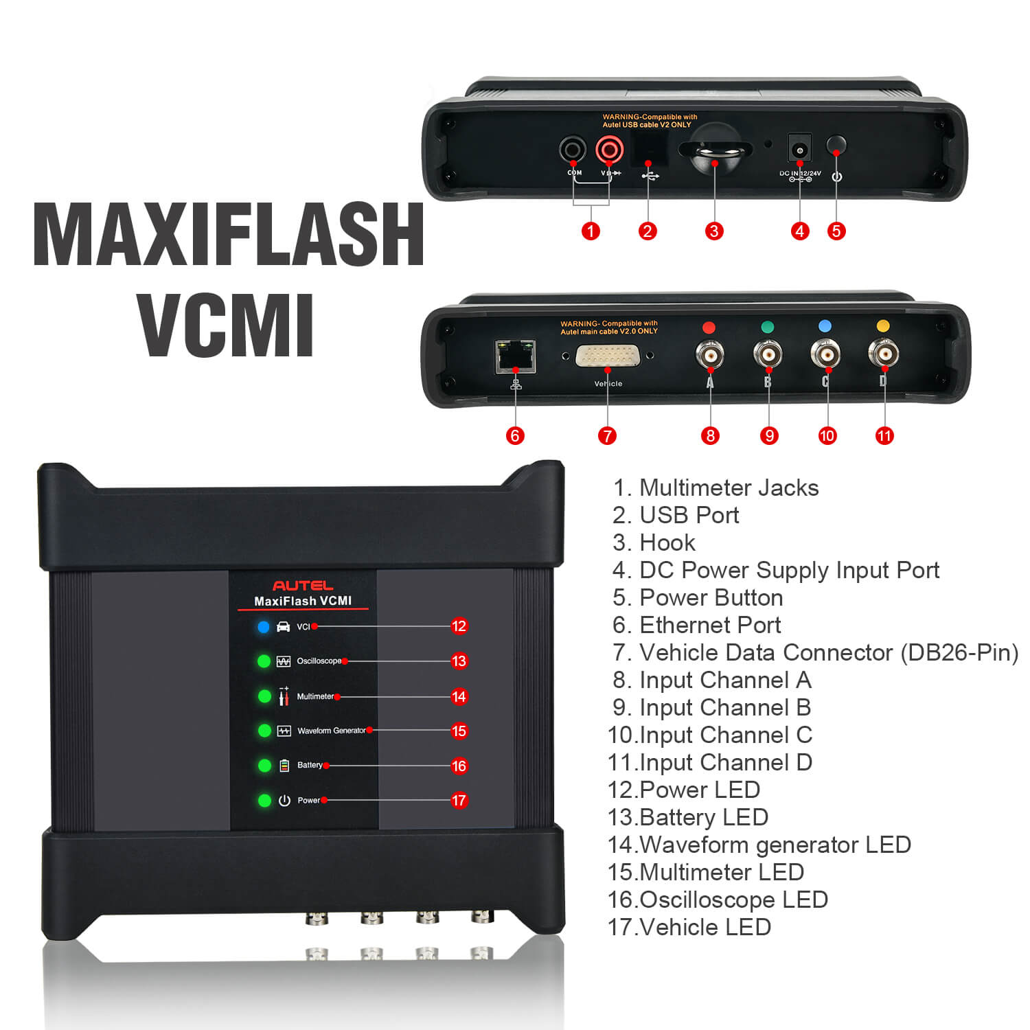 Autel Maxisys Ultra detail