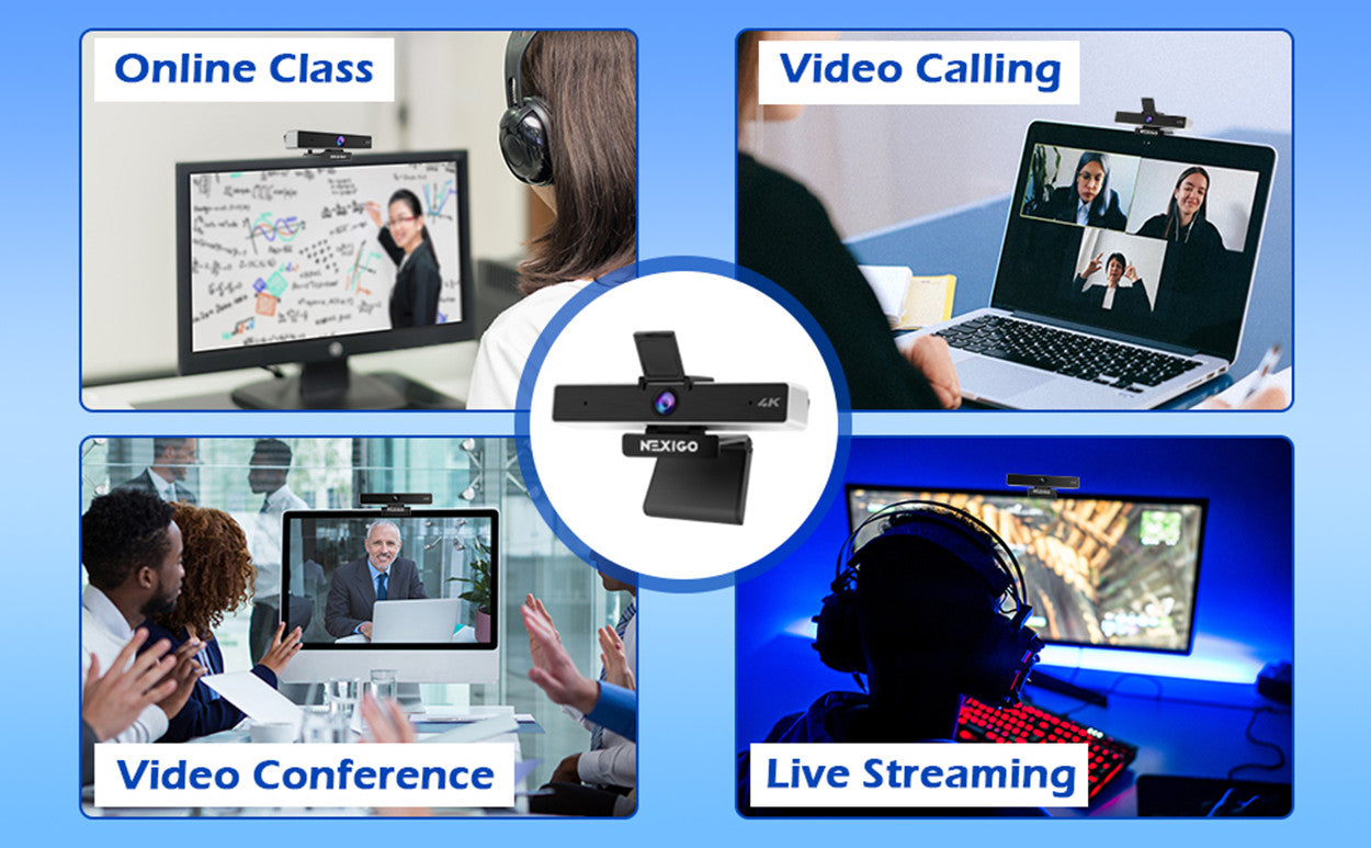 webcam is ideal for family video calls, video conferences, and live streaming