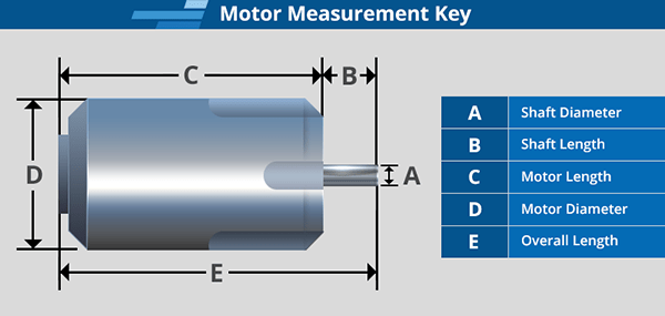 Brushless Motor Measurement Key